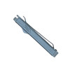 Templar Knife Sentinel Side Slider OTF Money Clip - 1.88" D2 Tanto Blade, Gun Metal Blue Handle