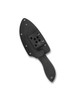 Spyderco Moran Fixed Blade Knife - 3.875" VG10 Satin Drop Point Blade, FRN Handle, Boltaron Sheath - FB02P