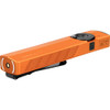 Olight ArkPro Orange Rechargeable EDC Flashlight LED Cool White Light, UV, and Green Laser