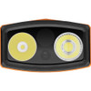 Olight ArkPro Orange Rechargeable EDC Flashlight LED Cool White Light, UV, and Green Laser
