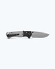 Benchmade PSK Personal Survival Kit AXIS-Assisted Folding Knife - 3.4" Elmax Gray Cerakote Drop Point Blade, Milled Storm Gray Grivory Handles with Tempest Gray Grivory Bolsters - 593GY-02