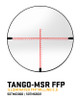 Sig Sauer TANGO-MSR 3-18X50MM FFP Rifle Scope - 34mm Main Tube, MRAD Illuminated Milling 2.0 Reticle, Matte Black