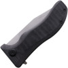 North Mountain Blade Lucky Dog KickStop Flipper Knife - 4" CPM-3V Clip Point Blade, Black G10 Handles, Liner Lock - 2524-BK