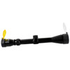 AIM Sports 3-9X40MM P4 Sniper Scope/Flip-up Lens Covers & Rings - Black