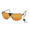 Radians RSG-3 Interchangeable Shooting Glasses - 3 Interchangeable Lenses - Clear, Orange & Amber