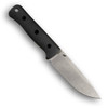 Reiff Knives F5 GEN2 Field Survival Fixed Blade Knife - 5" CPM-MagnaCut Stonewashed Drop Point Blade, Black Canvas Micarta Handles, Ambidextrous Universal Kydex Sheath - F5119BCMBLKA