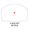 Bushnell RSX-100 Reflex Sight - All Purpose 4 MOA Pistol Red Dot