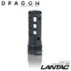 LanTac USA Plan-B Dragon Full Length Muzzle Brake 30 Cal - 5/8X24 Thread Pitch, Black