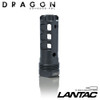 LanTac USA Plan-B Dragon Full Length 556 Muzzle Brake - 1/2X28 Thread Pitch, Black