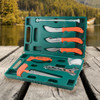 AccuSharp Game Processing Kit Fixed Blade Kit - Orange Handles