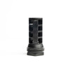HuxWrx Muzzle Brake-QD 338 5/8x24 - Black