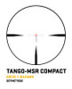 Sig Sauer TANGO-MSR Compact 1-10x24mm FFP Scope w/ ALPHA Mount - SOTMC11002