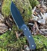 KA-BAR IFB Drop Point Fixed Blade - 4.835" Black Blade, Black G10 Handle, MOLLE Compatible Sheath
