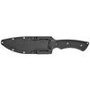 KA-BAR IFB Trail Point Fixed Blade - 6.118" Black Blade, Black G10 Handle, MOLLE Compatible Sheath