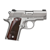 Kimber Micro Carry Stainless Rosewood No Safety 380 ACP, 7+1, Satin Stainless Finish with Beavertail