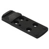 Colt's Manufacturing 1911 Optic Plate for RMSc Footprint Optics - Fits Optics Ready Colt 1911, Matte Black Finish