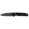Kershaw 6110EMT USA-Made Bel Air XL EMT DuraLock KVT Folding Knife - 3.25" CPM-MagnaCut BlackWashed Blunt Tip Combo Blade, Black G10 Handles, Reversible Deep Carry Clip