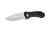 Buck 591 Paradigm Shift Auto Knife with Pocket Clip - 3" S35VN Drop Point Plain Blade, Black G10 Handles with Rotating Bolster Lock