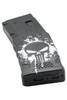 Mission First Tactical EXD Extreme Duty 5.56X45 30RD AR15 Magazine - Punisher Skull Splatter White Graphic