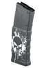 Mission First Tactical EXD Extreme Duty 5.56X45 30RD AR15 Magazine - Punisher Skull Splatter White Graphic