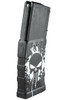 Mission First Tactical EXD Extreme Duty 5.56X45 30RD AR15 Magazine - Punisher Skull Splatter White Graphic