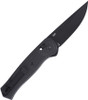 CRKT 7170K Richard Rogers Sero Crossbar Lock Flipper Knife - 3.02" S35VN Black Drop Point Blade, Black GRN Handles, Reversible Clip