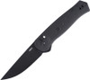 CRKT 7170K Richard Rogers Sero Crossbar Lock Flipper Knife - 3.02" S35VN Black Drop Point Blade, Black GRN Handles, Reversible Clip