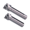 Tyrant CNC AR Enhanced Takedown Pins - Grey