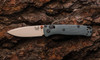 Benchmade Seasonal Mini Bugout AXIS Folding Knife - 2.82" Elmax Tan Cerakote Drop Point Blade, Taiga Green Grivory Handles - 533TN-2601