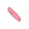 CobraTec Knives Scout Bar Lock Folding Knife - 3.125" VG-10 Drop Point Satin Blade, Pink Grivory Scales