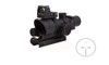 Trijicon TA02-C-100564 ACOG/Reflex Sight Combo - LED Illuminated Red Crosshair .223 Reticle, Thumbscrew Mount, Adjustable LED 3.25 MOA Red Dot RMR Type 2