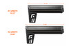 Lancer Systems LCS-A1-R A1 Carbon Fiber Fixed Buttstock | 10.25 Inch Ultra Lightweight AR15 Stock with Ergonomic Cheek Weld