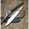 Windlass Texas Bowie 400266 | 19.5" Battle Ready Bowie Knife with Authentic Bone Handle & High Carbon Steel Blade