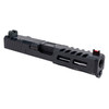 Zaffiri Precision ZPS.2 Glock 19 Gen 3 Complete Slide Flush Crown Barrel Black - CU-G19G3-ZPS2-RMR-BLK-FC-BN-BLNK
