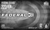 Federal 62gr Bonded Soft Point .223 Rem TCB223SP | 20rd Box of Tactical Ammo for AR-15, Deep Penetration & Weight Retention