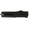 Templar Knife Premium Lightweight Herringbone - Large Size, Drop Point, CPM-D2 Steel, CNC Aluminum Handles