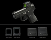 Holosun AEMS Macro Red Dot Enclosed Pistol Sight - 0.9x0.9 Window - AEMS-MACRO-RD