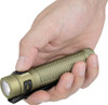 Olight Baton Ultra 1800 Lumen EDC Flashlight - Olive Green - OAL Superalloy