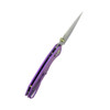 KB Knives KB488C Aero Air Titanium Folder - M390 Super Steel - Purple/Satin