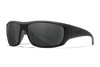 Wiley X Omega Polarized Tactical Sunglasses - Matte Black - Gray Lens - ACOME08