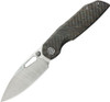 KB Knives Sear Frame Lock Folder - Flamed Titanium - S90V - KB457B