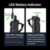 Nextorch TA70 Ultra-Slim Flat Tactical EDC Flashlight - 3,500 Lumens, Black - PS520250