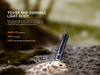 Fenix E05R Rechargeable Keychain Flashlight 400 Lumens Matte Black - FX-E05R-BLACK