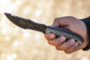 TOPS Knives Tom Brown Tracker #2 Fixed Blade Survival Knife Black Micarta - TBT-020