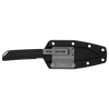 Kershaw 1051 Mini Iridium Fixed Blade Knife 3.1" D2 Working Finish Black Micarta