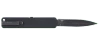 CRKT Gravitic Flip Manual OTF Knife 3.18" 5Cr13MoV Dagger Blade Black GRN Handles - 6013