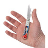 Case Crossroads Smooth Red White Blue Burl G10 Barlow - 53164