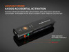 Fenix E06R PRO RG Rechargeable Flat EDC Flashlight Black - FX-E06R-Pro-RG-Black