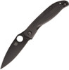 Spyderco Mantra 4 Front Flipper Knife Black G-10 - C274GBBKP