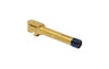 Killer Innovations Velocity Threaded Barrel for Glock 19 Gen 1-5 - Gold